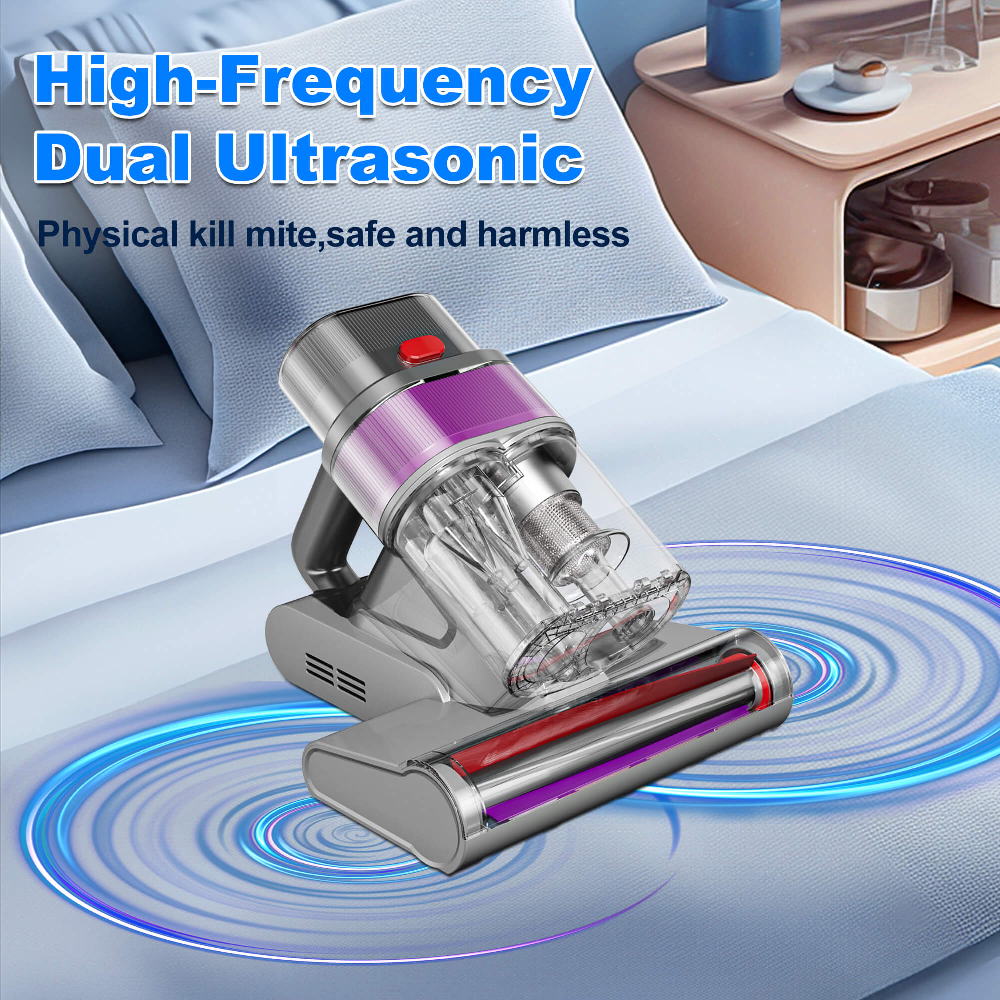 Boolean Cloud BC700 Pro Mattress Vacuum Cleaner with HEPA Filter