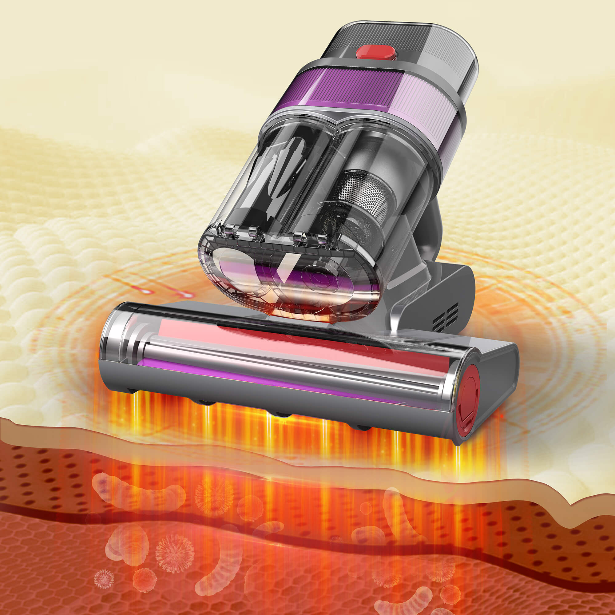 Boolean Cloud BC700 Pro Mattress Vacuum Cleaner with HEPA Filter