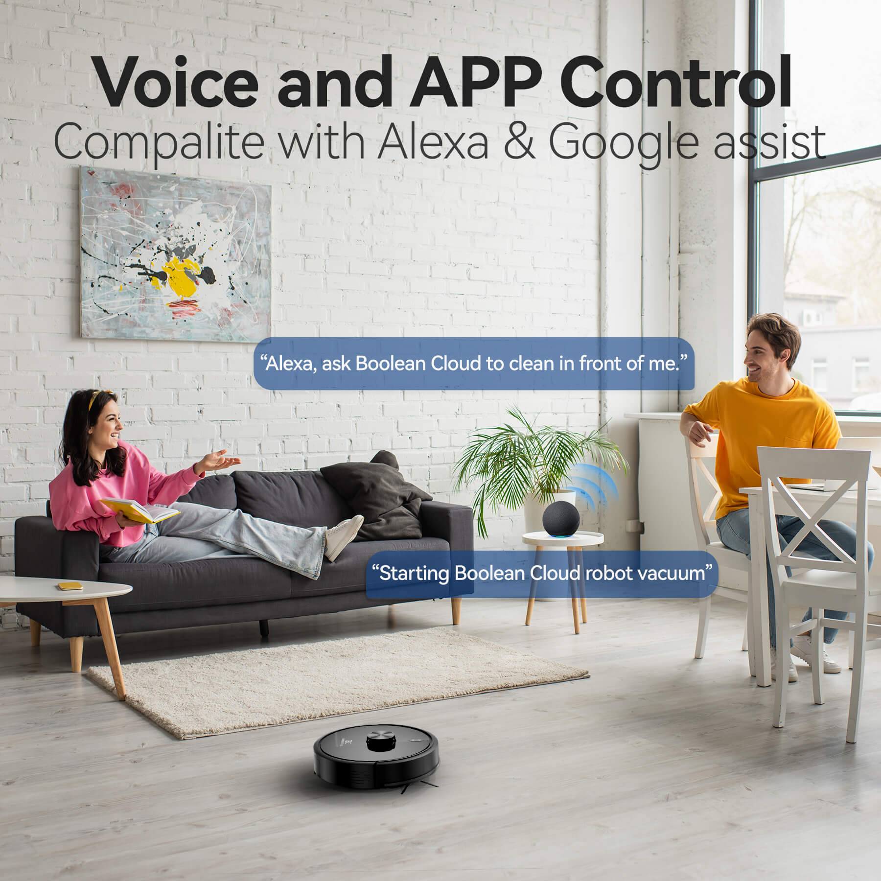 Boolean Cloud Official Store | AI Robot Vacuum Cleaner